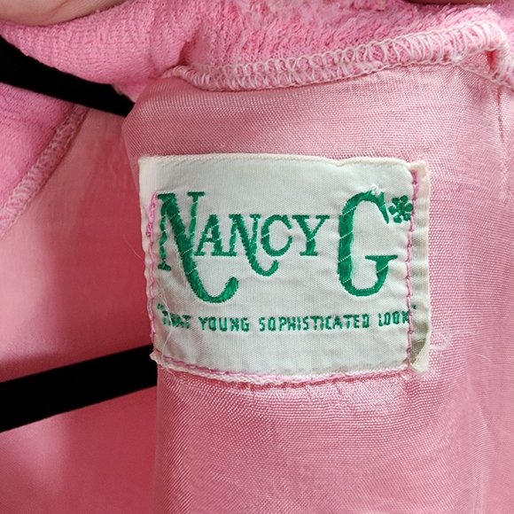 Vintage Pink Sleeveless Dress - Picture 10 of 11